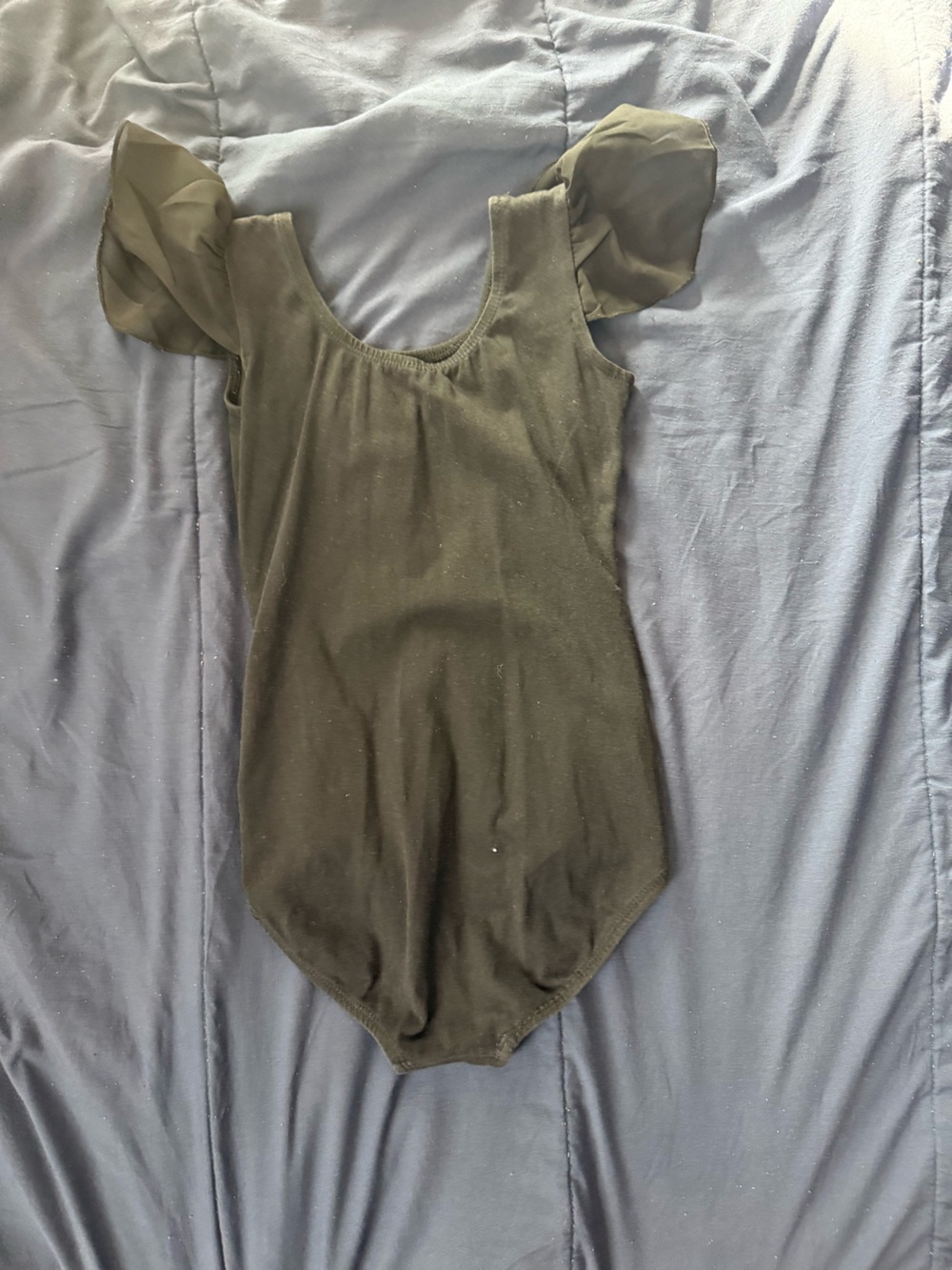 Target Black Girls Flutter Sleeve One-Piece Bodysuit